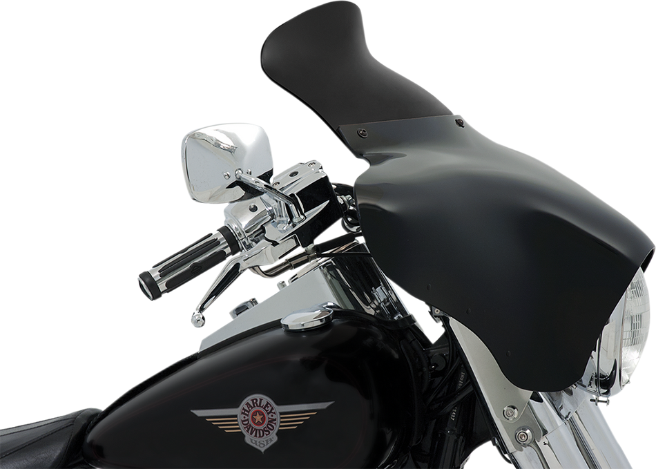 MEMPHIS SHADES Batwing Spoiler Shield - 9" - Dark Black Smoke MEP84210