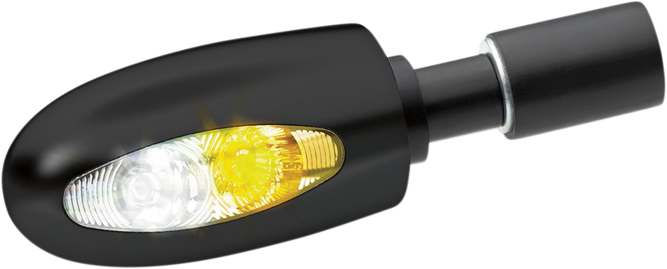 KURYAKYN Turn Signal - Amber - Black 2557