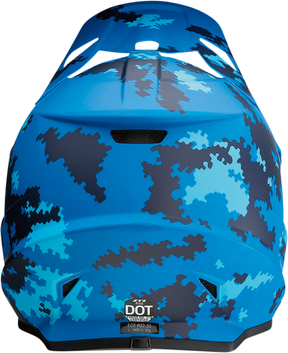Z1R Rise Helm - Digi Camo - Blau - 3XL 0110-7294 
