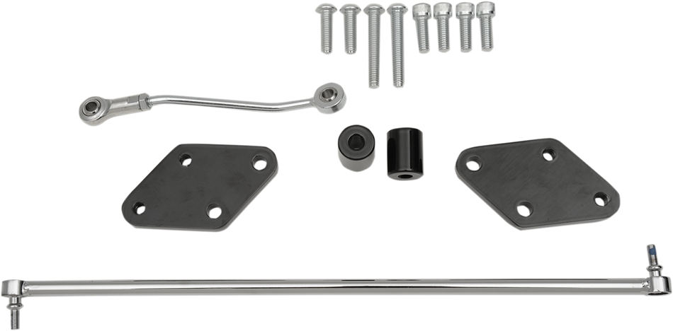 DRAG SPECIALTIES Forward Control Relocation Kit - '04-'13 XL 77444