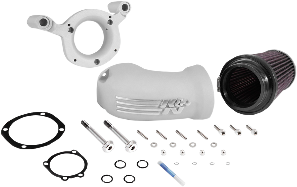 K & N Intake Kit - Satin Silver 57-1134S