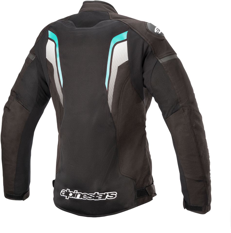 ALPINESTARS Stella T-GP Plus R v3 Air Jacket - Black/White/Teal - 2XL 331062012702X