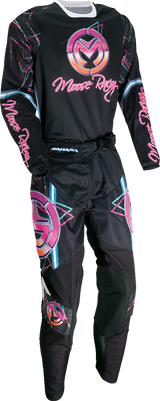 MOOSE RACING Pantalones Sahara - Rosa/Negro - 30 2901-10748