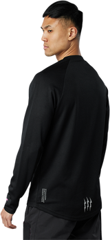 MUC-OFF USA Riders Long-Sleeve Jersey - Black - XS 20364