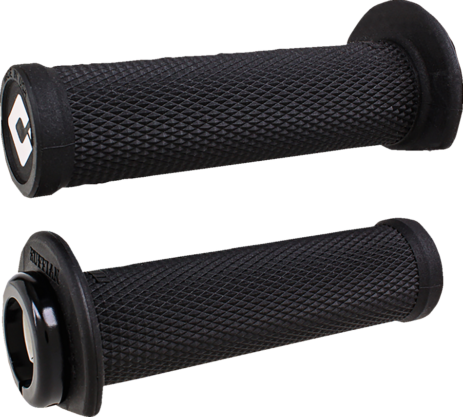 ODI Grips - Ruffian - ATV/PWC - Black/Black J33RFB-B