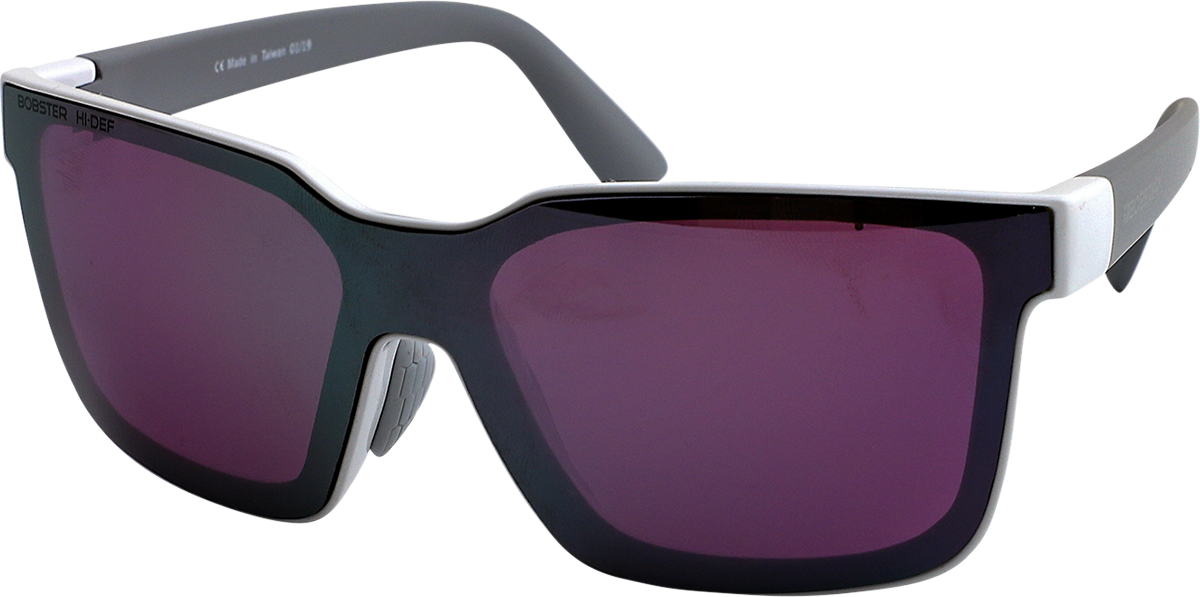 BOBSTER Boost Gafas de sol - Patillas grises blancas brillantes BBST002H 