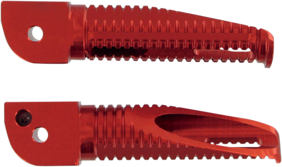 COMPETITION WERKES Footpegs - Red - Kawasaki 2GPK2-R