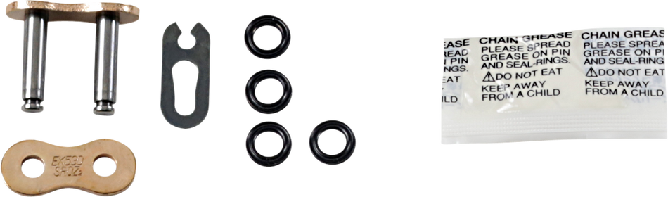 EK 530 SROZ - Clip Connecting Link - Gold 530SROZ2-SKJ/G