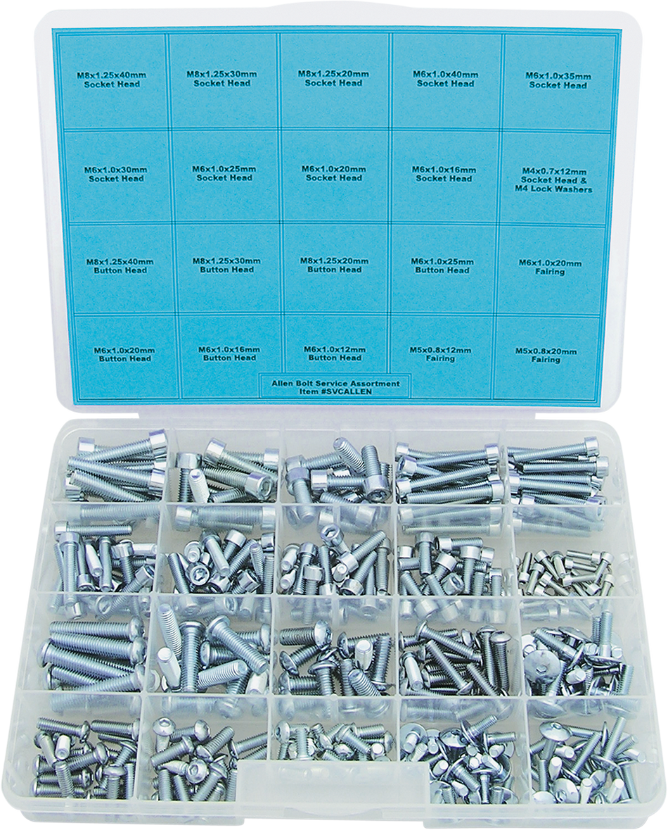 BOLT Bolt Assortment - Allen - 372-Piece SVCALLEN