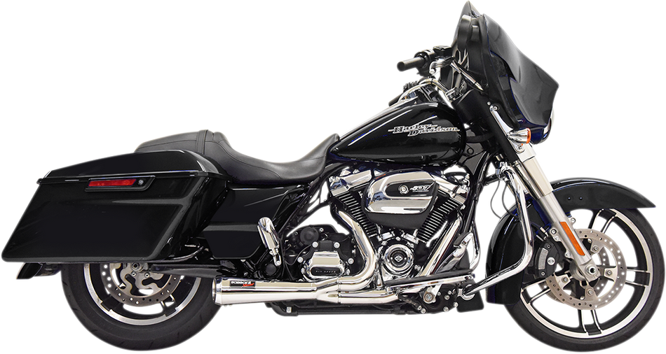 BASSANI XHAUST Short 2:1 Exhaust for FL - Chrome 1F42R