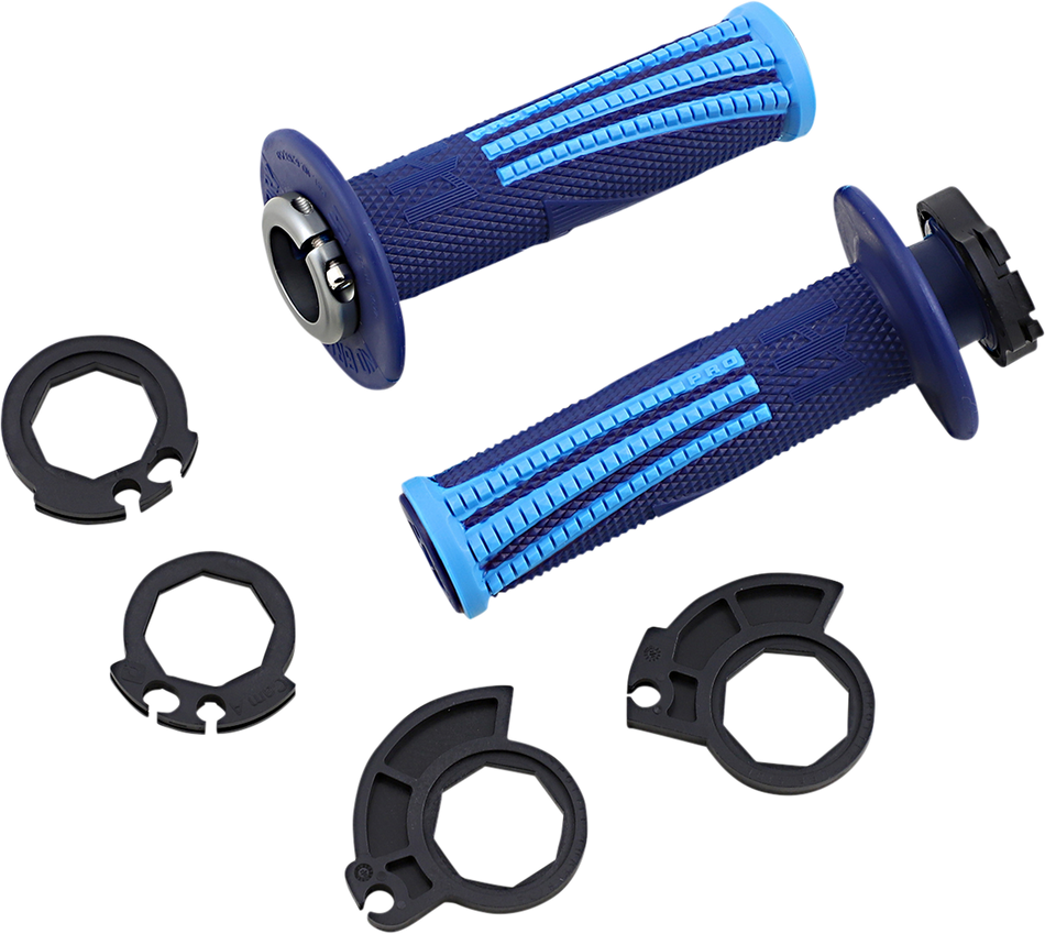 ODI Grips - Emig - Pro - V2 - Navy/Light Blue H36EPDU