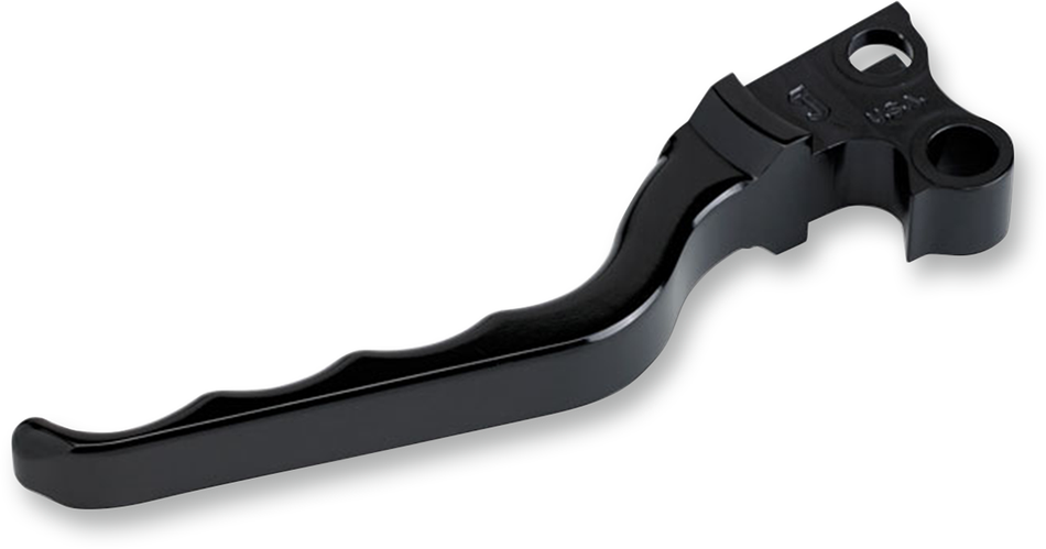 JOKER MACHINE Clutch Lever - Grooved - Black 03-31BLK