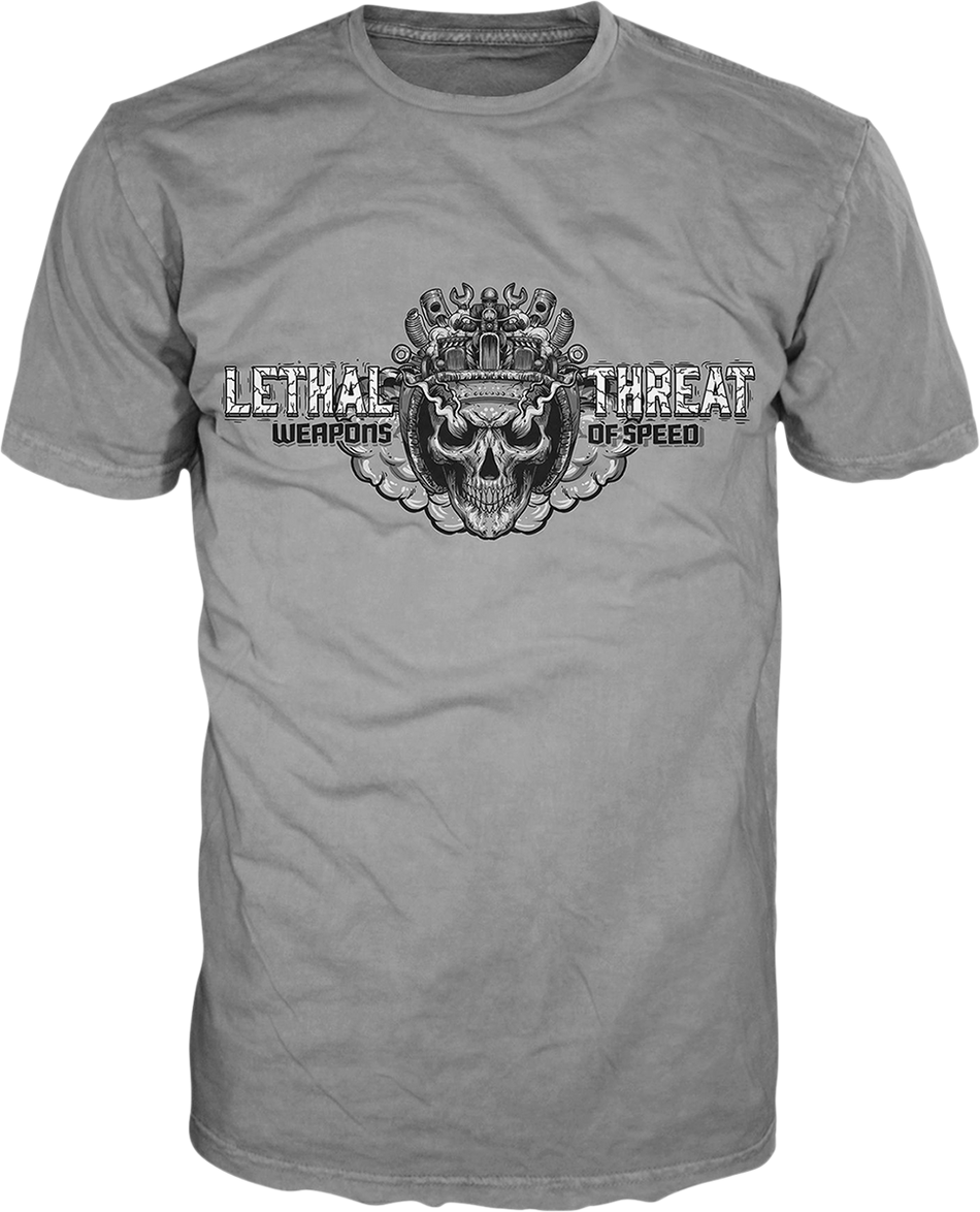 LETHAL THREAT Vintage Velocity Blow Your Mind T-Shirt - Gray - 3XL VV40170XXXL