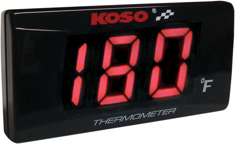 KOSO NORTH AMERICA Super Slim Temperature Gauge BA024R10