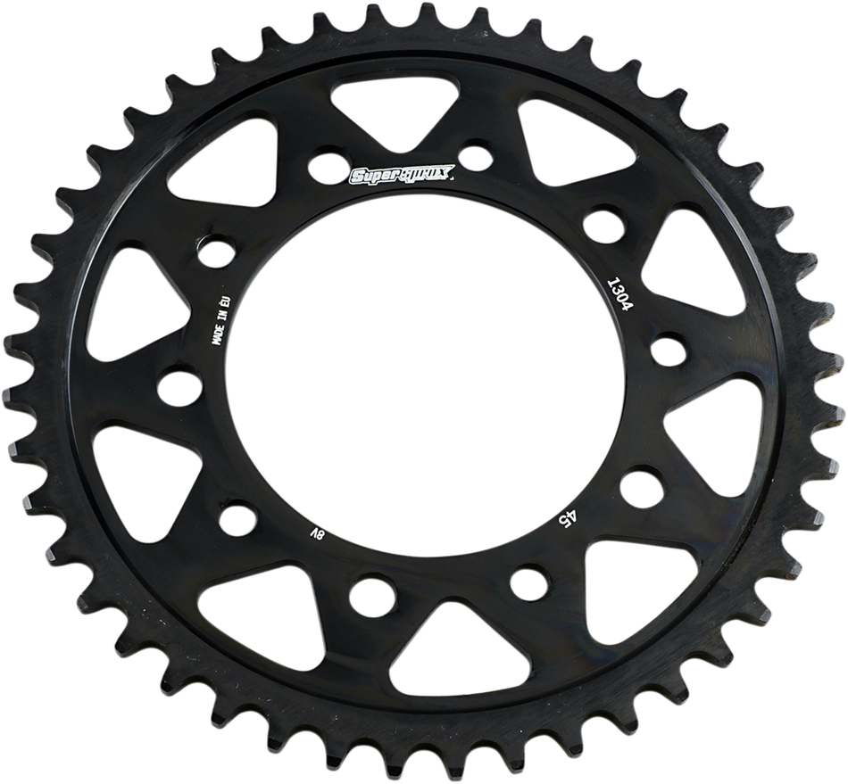 SUPERSPROX Edge Rear Sprocket - Black - 45 Tooth RFA-1304-45-BLK