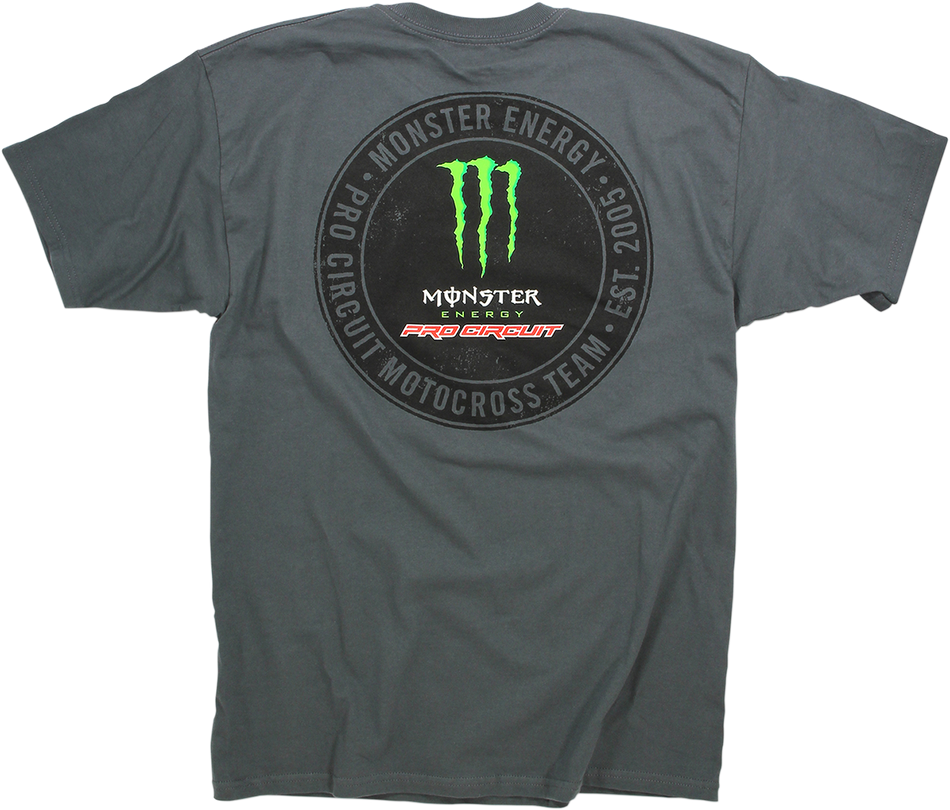 Camiseta con parche PRO CIRCUIT - Gris - Grande 6411560-030