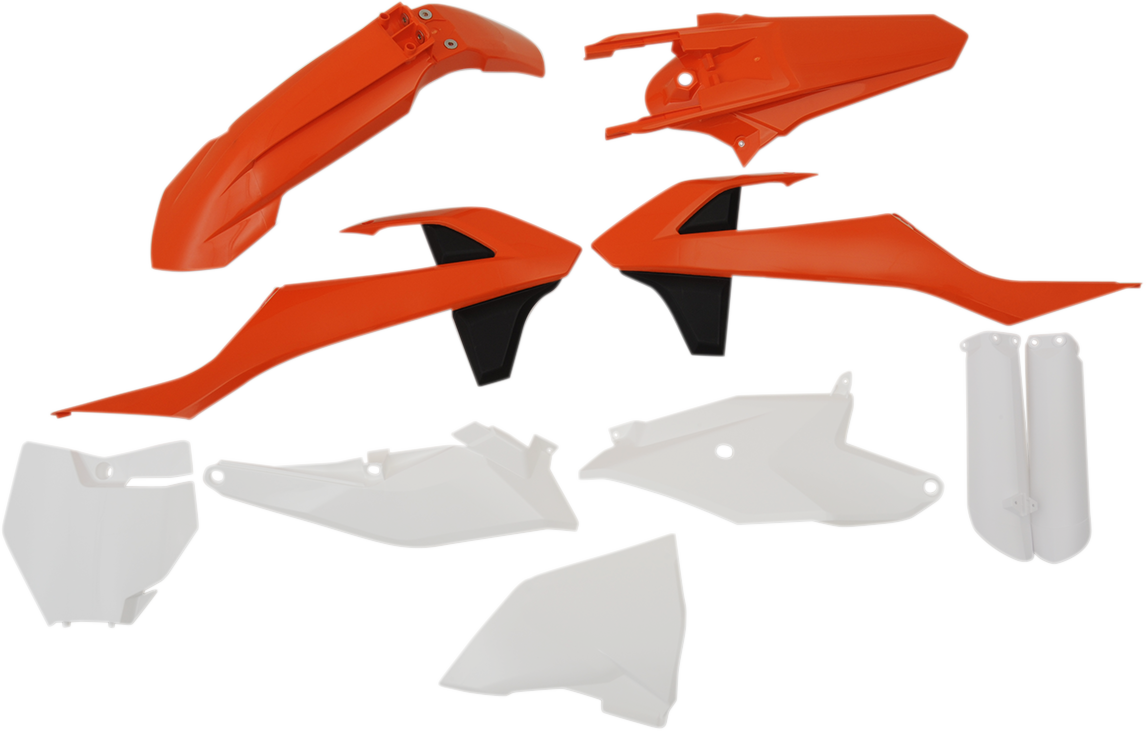 Kit de carrocería de repuesto completo ACERBIS - OEM naranja/blanco/negro 2686025909 