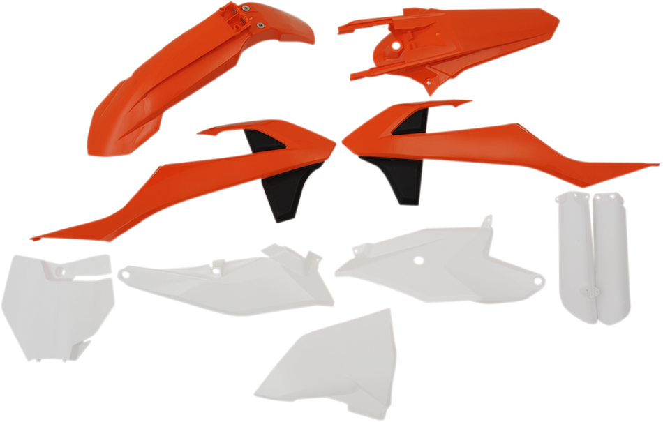 ACERBIS Kompletter Ersatz-Bodykit – OEM Orange/Weiß/Schwarz 2686025909 