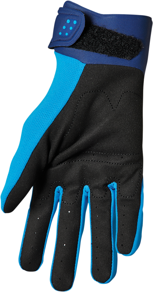 THOR Jugend Spectrum Handschuhe - Blau/Marineblau - 2XS 3332-1602 