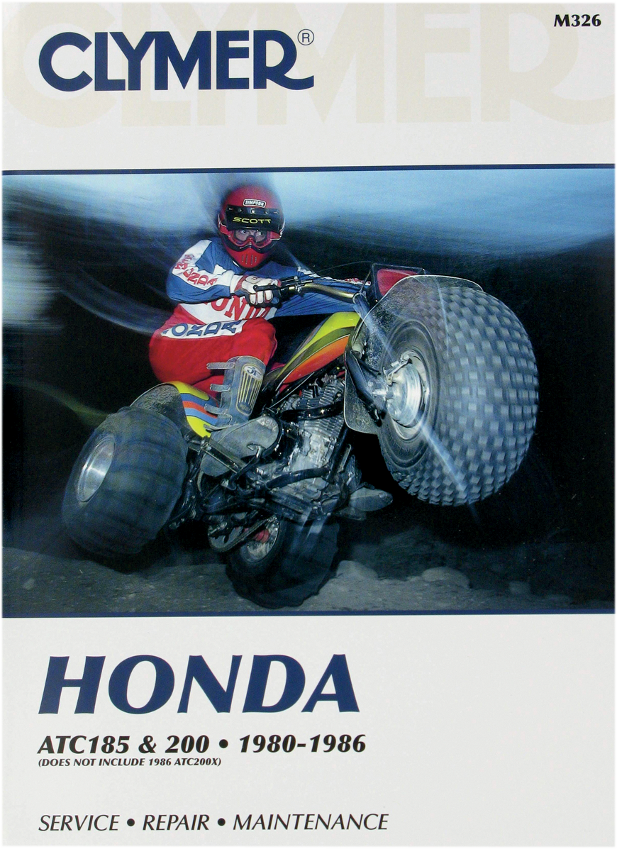 CLYMER Manual - Honda ATC 185/200 CM326