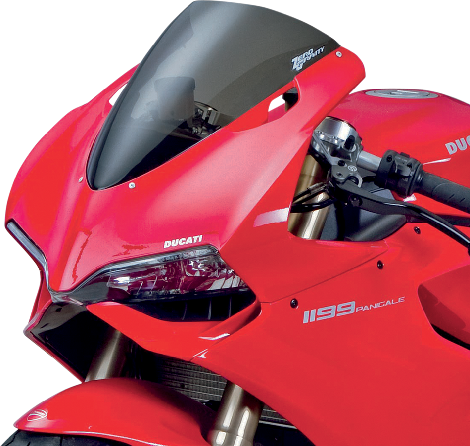 Zero Gravity SR Windscreen - Smoke - Panigale 20-738-02