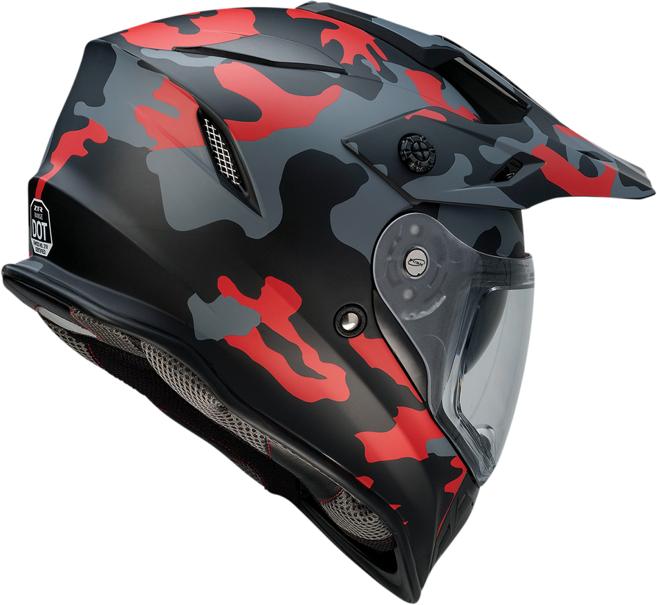 Z1R Range Helmet - Camo - Red - XS 0140-0093