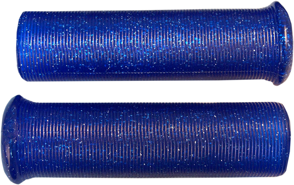 EMGO Grips - Retro - Metal - 1" - Blue 42-21113