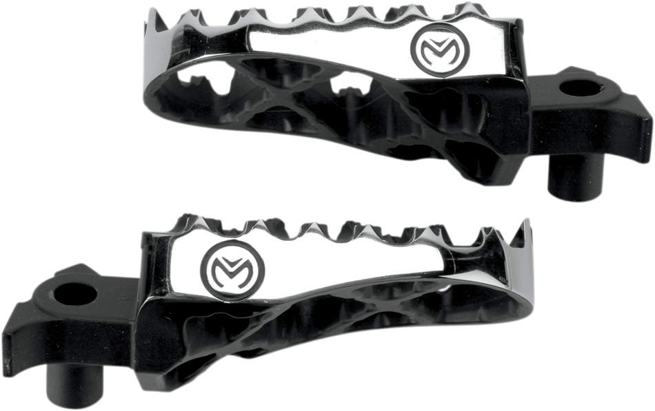 MOOSE RACING Hybrid Footpegs - Gas Gas/Yamaha STYZ-5