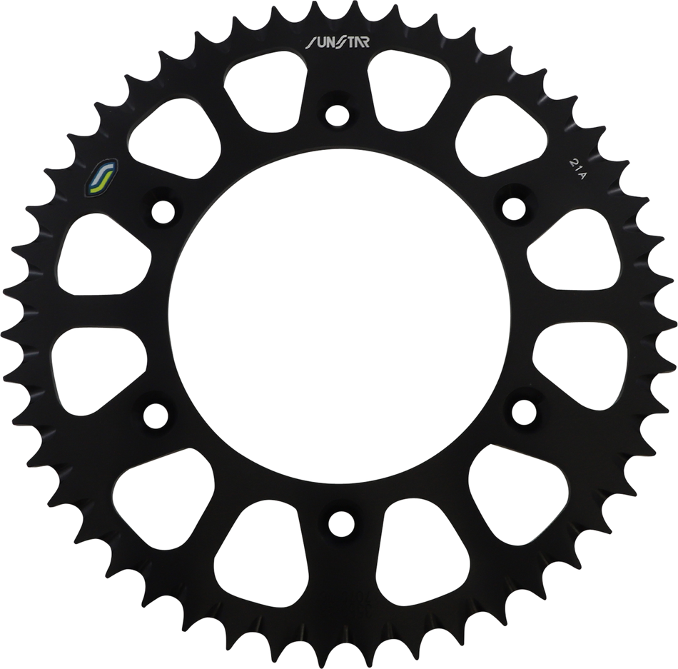 SUNSTAR SPROCKETS Rear Sprocket - 48 Tooth - Honda - Black 5-355948BK