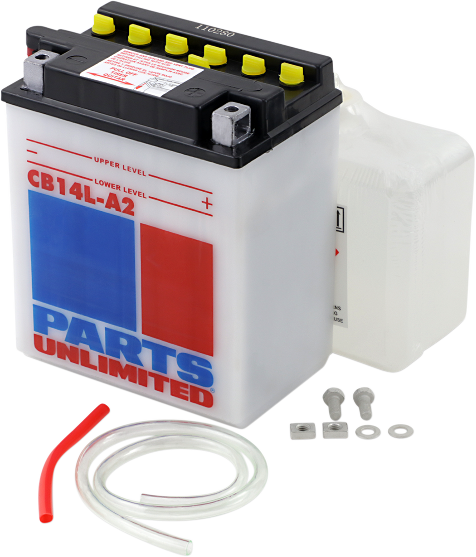 Parts Unlimited Battery - Yb14l-A2 Cb14l-A2-Fp