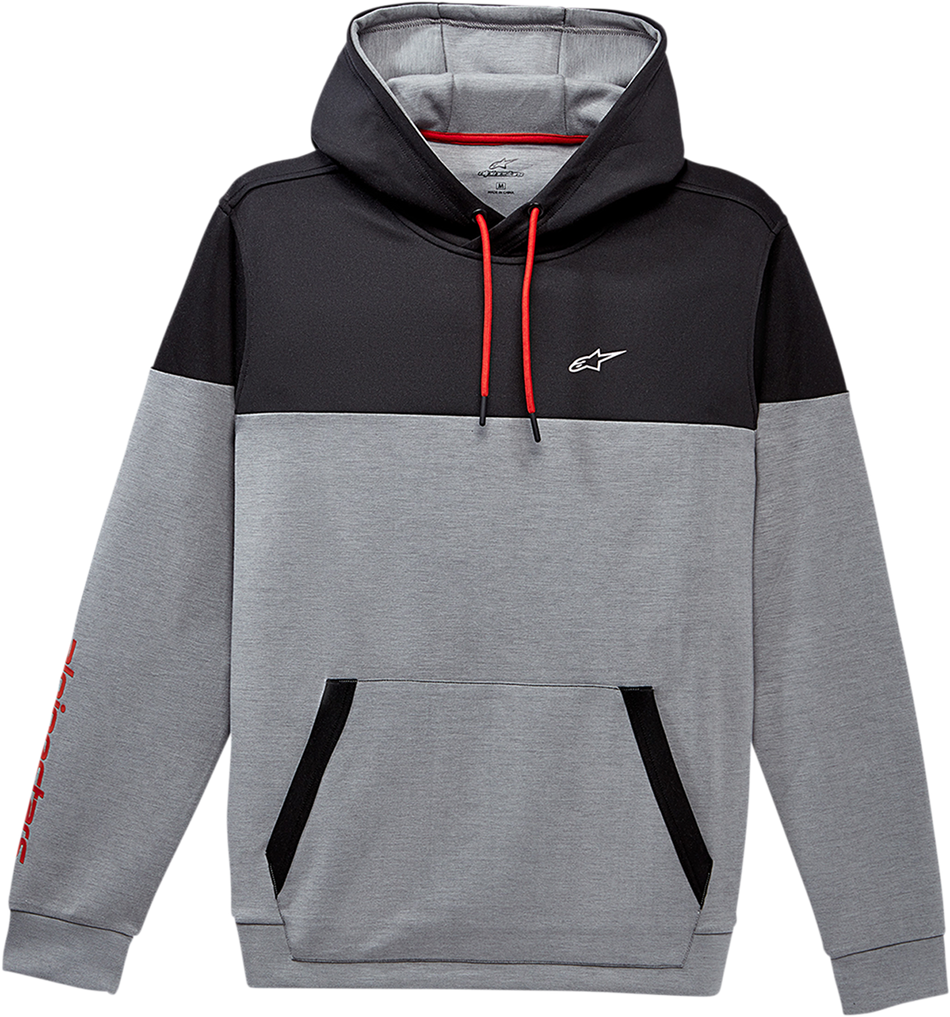 ALPINESTARS Focus Pullover Hoodie - Heather Gray - 2XL 12305120010262X