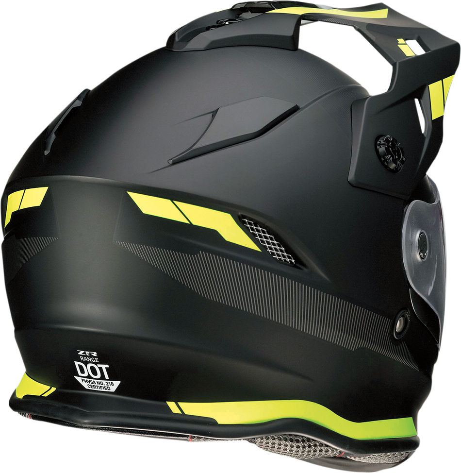 Z1R Range Helmet - Uptake - Black/Hi-Viz - Medium 0140-0003