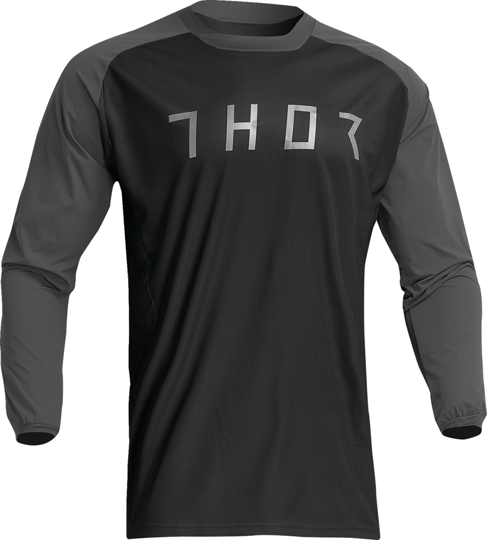 THOR Terrain Jersey - Black/Charcoal - 2XL 2910-7164