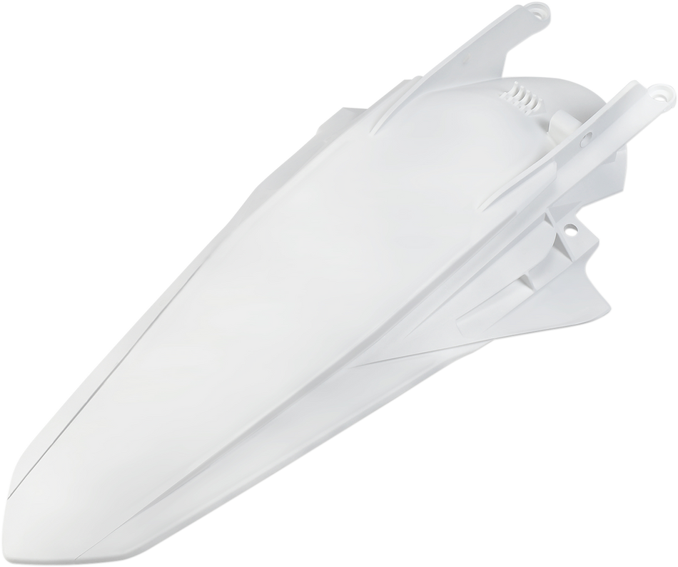 UFO MX Rear Fender - KTM White KT04091047