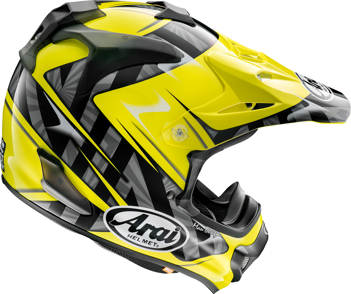 ARAI VX-Pro4 Helm - Scoop - Gelb - XS 0110-8196 
