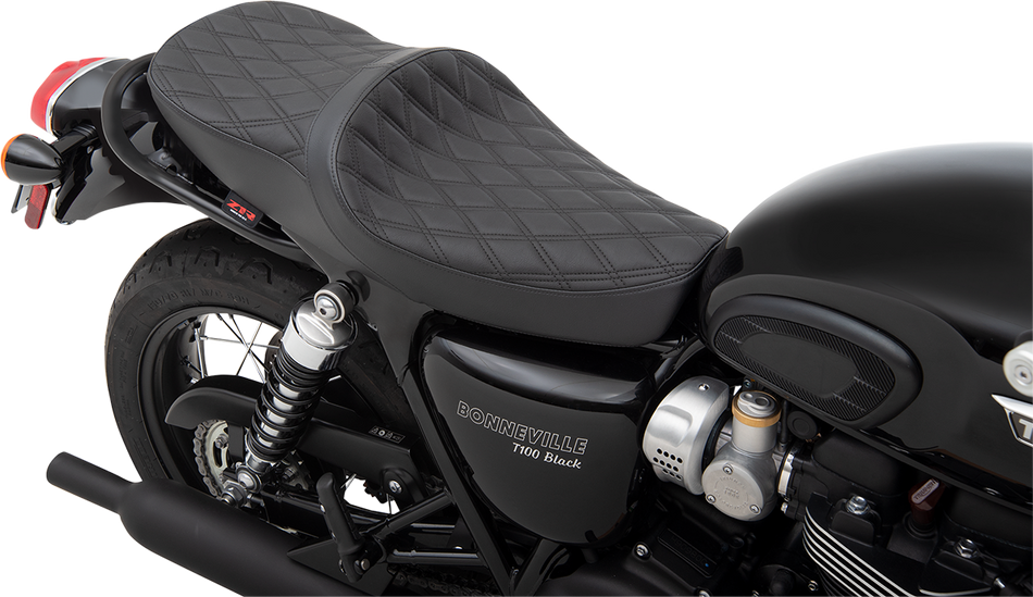 Z1R Low TR Seat - Double Diamond - Black 0810-2228