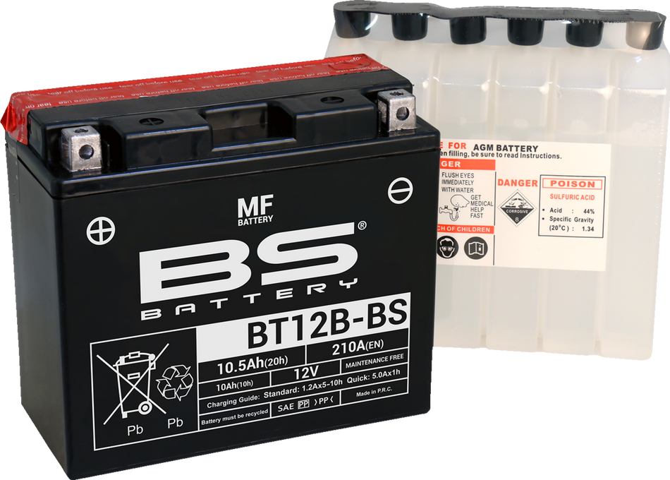 BS BATTERY Battery - BT12B-BS (YT) 300628