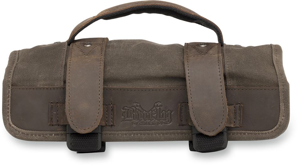 BURLY BRAND Tool Roll - Dark Oak B15-1030D