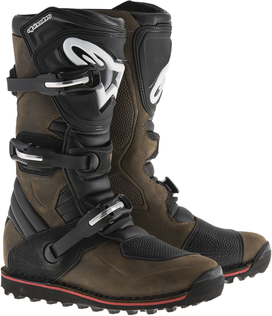 ALPINESTARS Tech-T Boots - Brown/Black - US 10 2004017-818-10