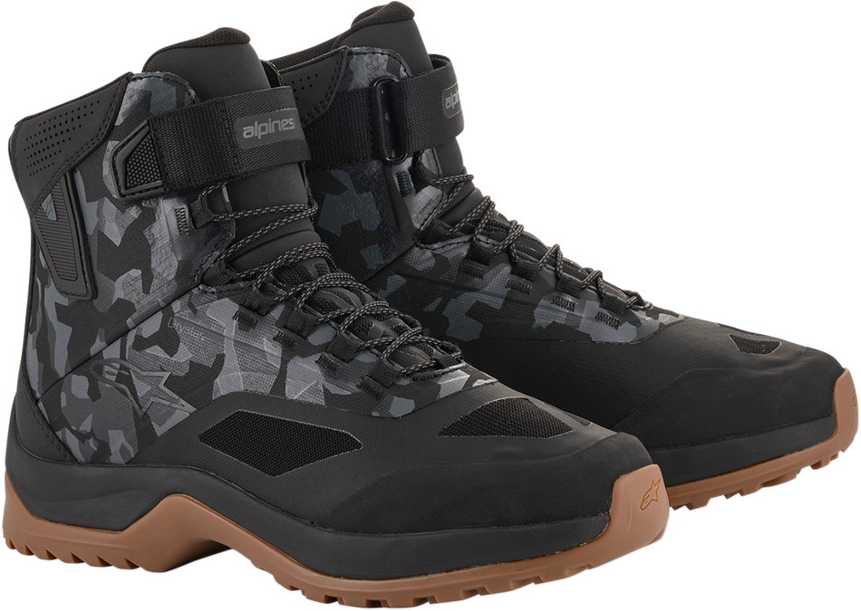 ALPINESTARS CR-6 Drystar® Shoes - Black/Gray/Gunmetal - US 9.5 261102090850