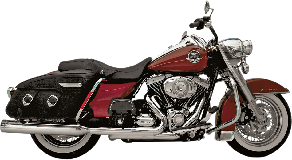 KERKER Stout Mufflers - Chrome  Glide 2010-2016   140-78226