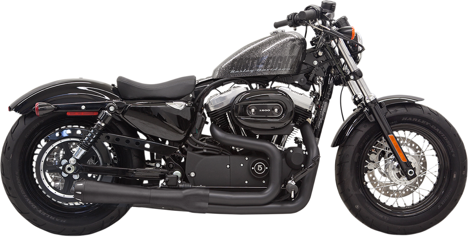 BASSANI XHAUST Mega Power Exhaust - Black 1X32RB