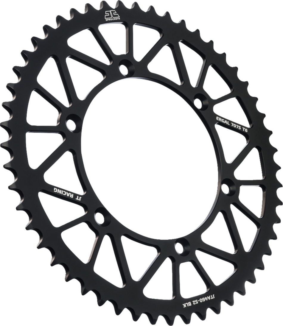 JT SPROCKETS Rear Sprocket - Black - 52 Tooth - Kawasaki JTA460.52BLK