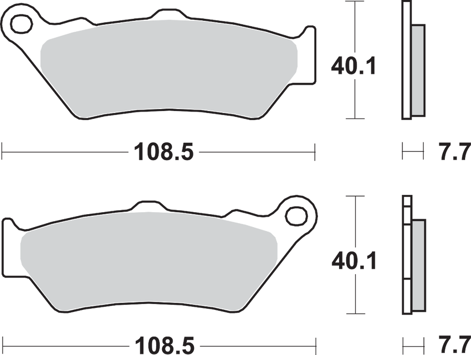 SBS LS Brake Pads - 674LS 674LS