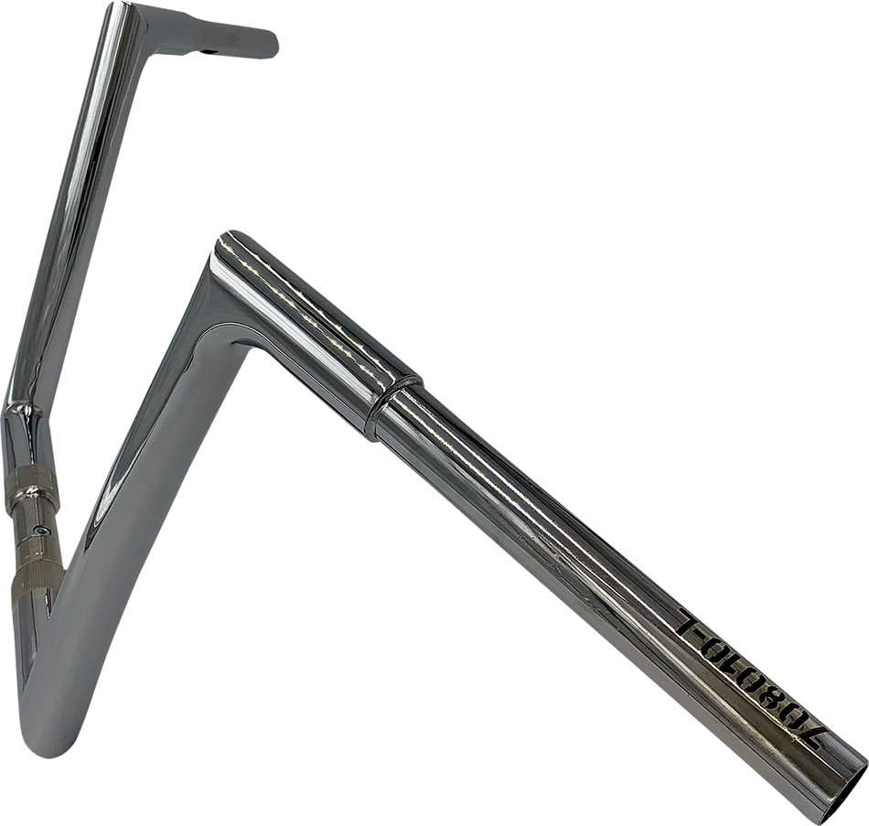 FAT BAGGERS INC. Handlebar - Flat Top - 10" - Chrome 708010