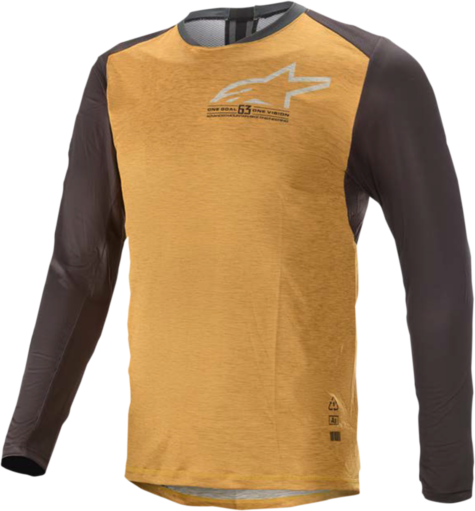 ALPINESTARS Alps 6.0 V2 Jersey - Long-Sleeve - Orange/Black - 2XL 1763821-40102XL