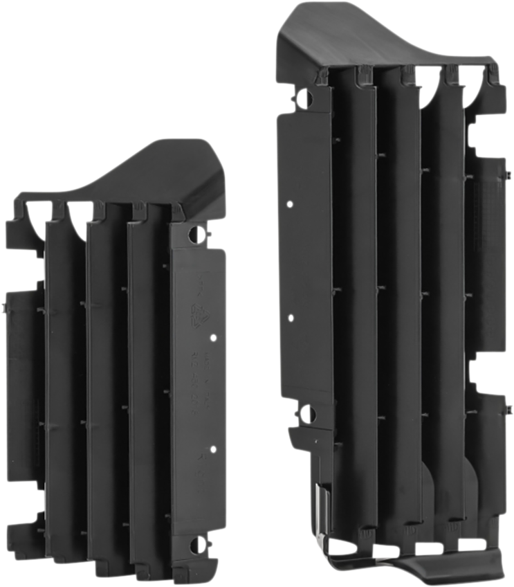 UFO Radiator Louvers - Black - RMZ250 AC02460