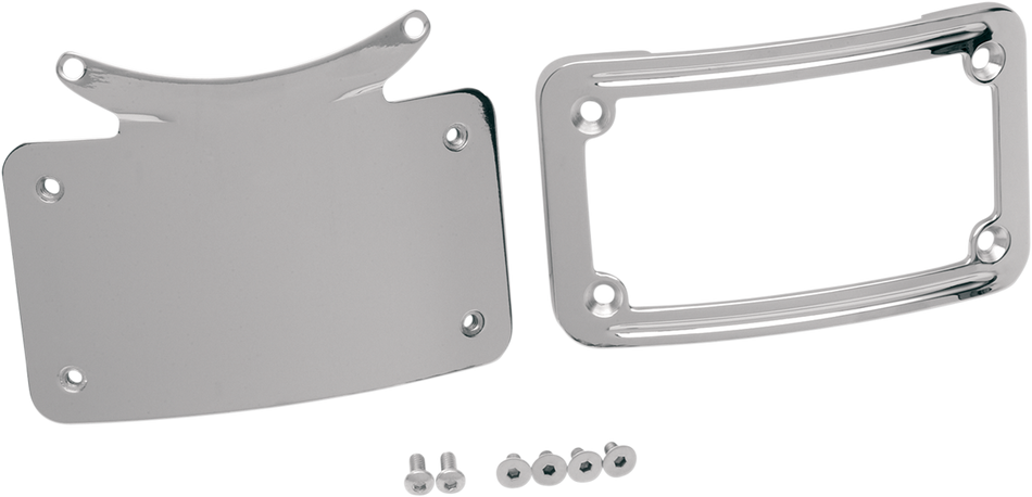 KURYAKYN Curved License Plate Frame 3162