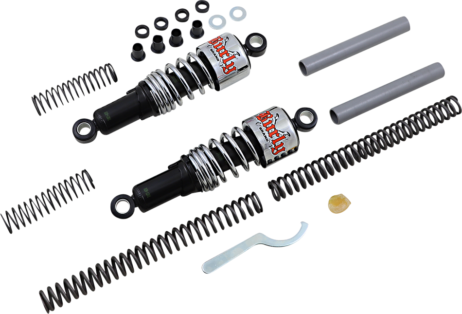 BURLY BRAND Suspension Kit - Slammer - Chrome - '04 - '15 XL B28-1001