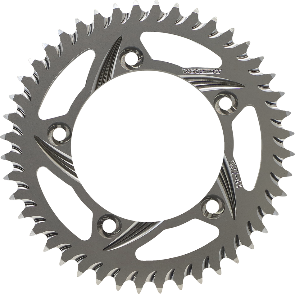 VORTEX Aluminum Sprocket - Silver - Rear - 44 Tooth 527-44